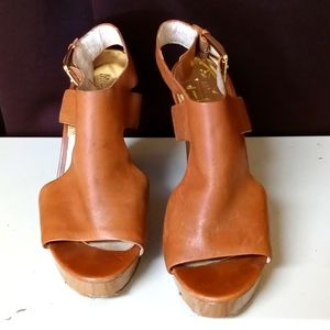 Michael Kors Tan 8.5 Platforms